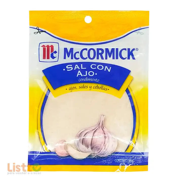 Especia Sal con Ajo Mc Cormick 90 gr.