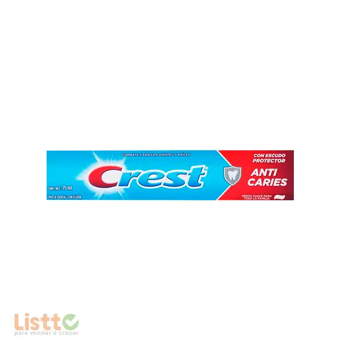 Crema Dental Crest Anti Caries 75 ml.