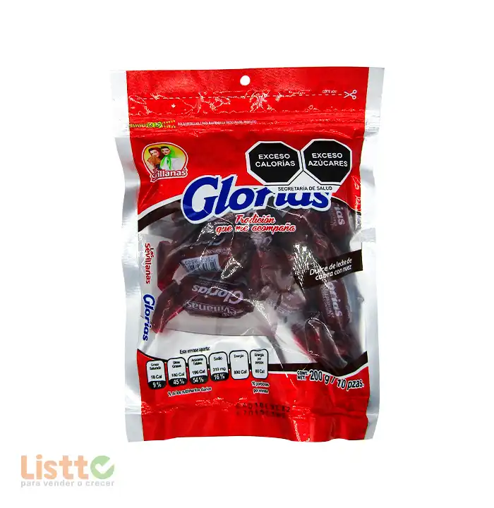 Dulce Glorias Las Sevillanas con Nuez 10 pz.