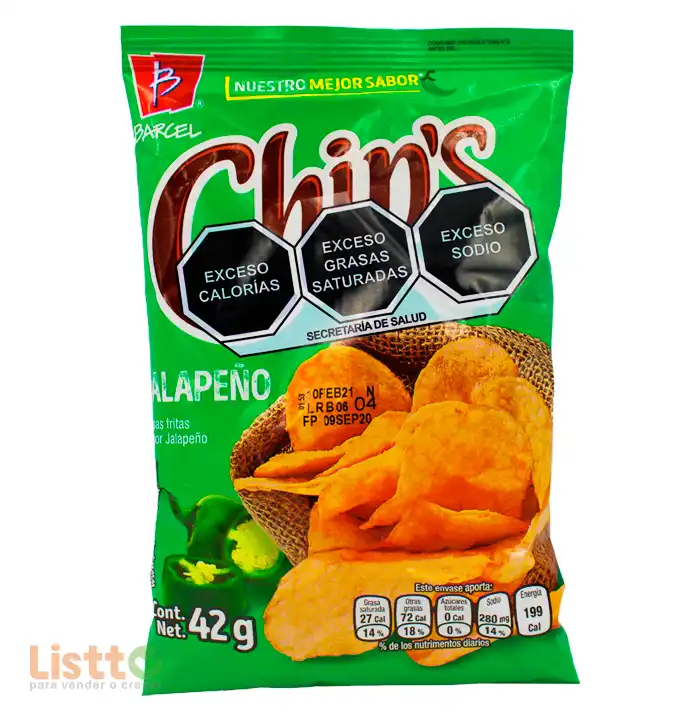 Barcel Chips Jalapeño 42 gr.