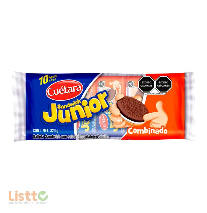 Galletas Cuétara Sándwich Combinado Jr.320 gr.