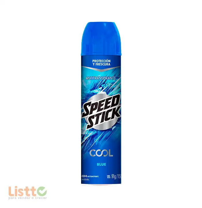Desodorante Speed Stick Cool Blue Aerosol 91 ml.