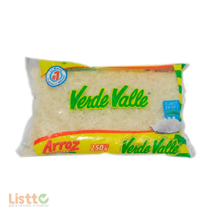 Arroz Verde Valle Súper Extra 250 gr.