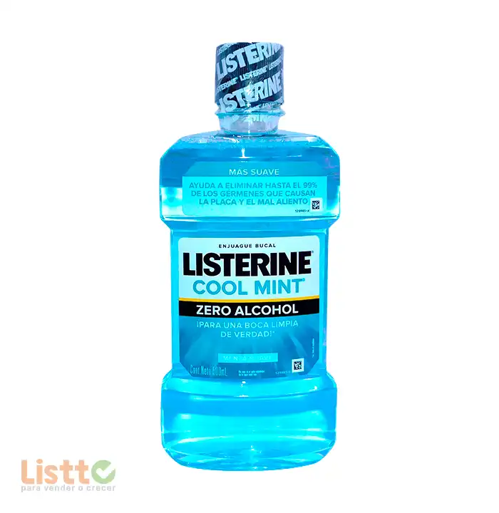 Enjuague Bucal Listerine Zero 500 ml.