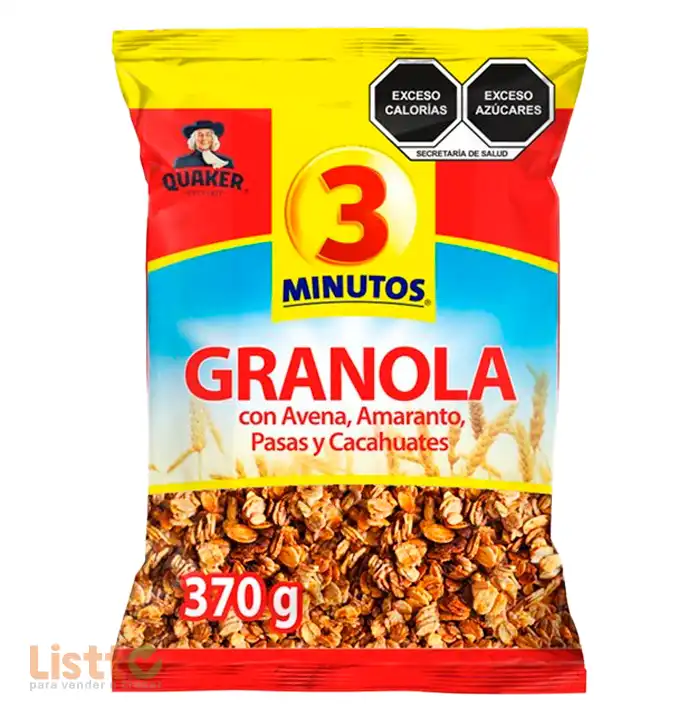 Granola 3 Minutos 370 gr.