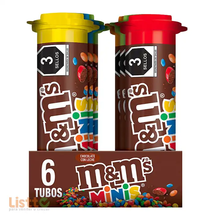 Chocolate M & M Tubo 6/30 gr.
