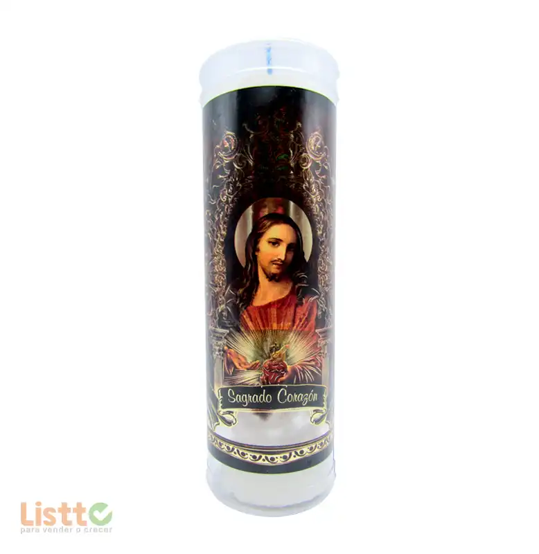 Veladora Áramo Ecológica Sagrado Corazón de Jesus pz.