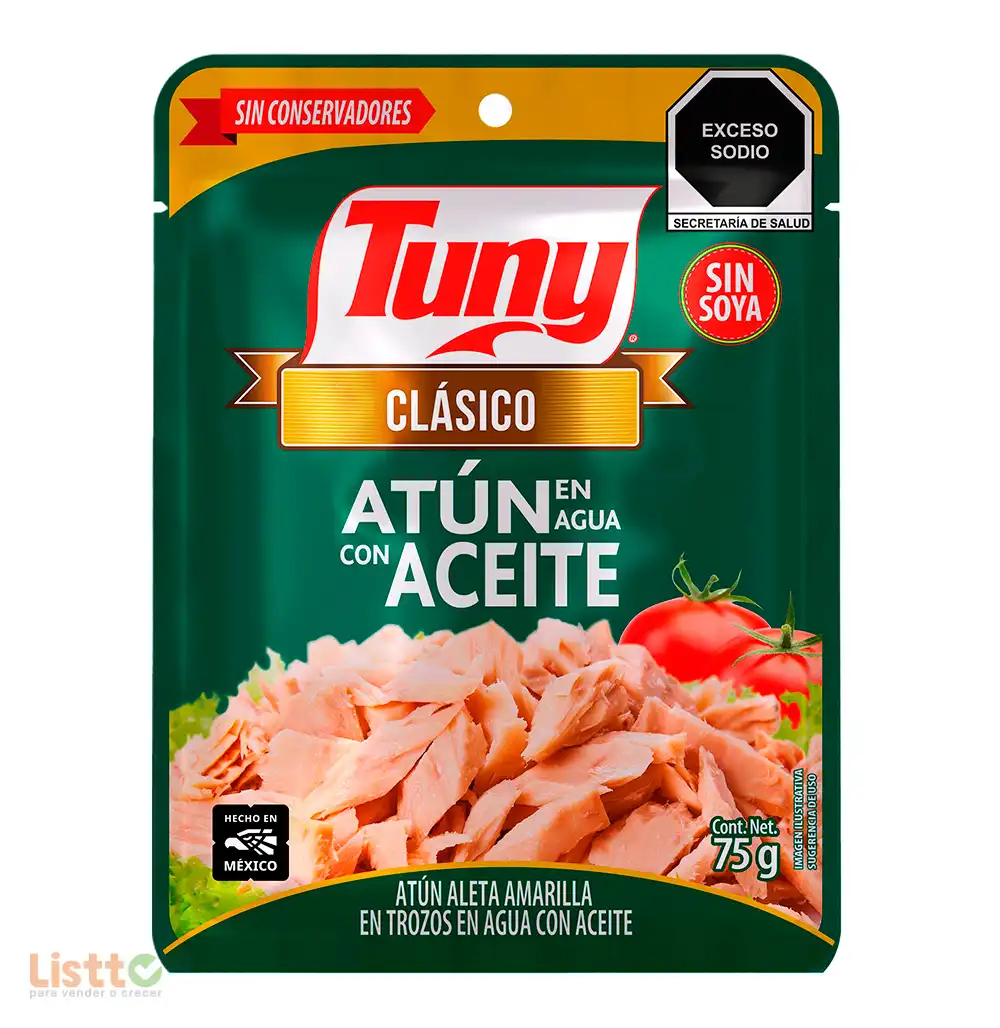 Atún en Aceite Tuny Pouch 75 gr.