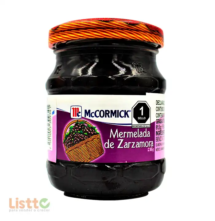 Mermelada Zarzamora Mc Cormick 165 gr.