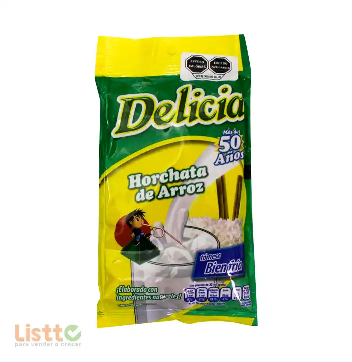 Jarabe Arroz Delicia Bolsa 250 ml.