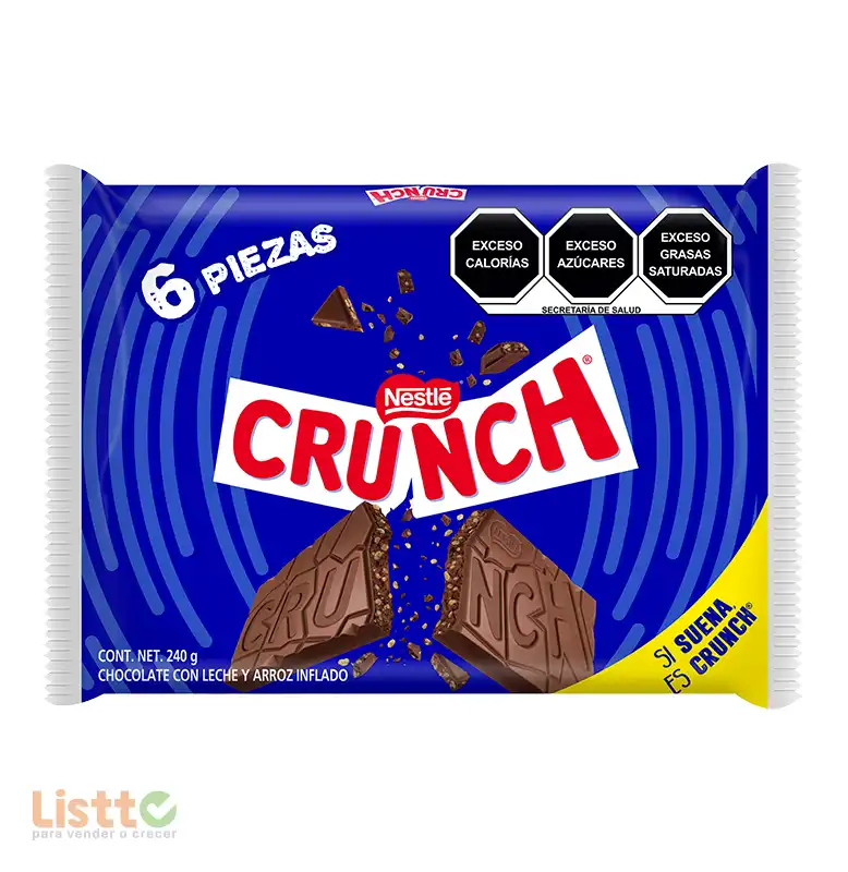 Chocolate Nestlé Crunch 6/40 gr.