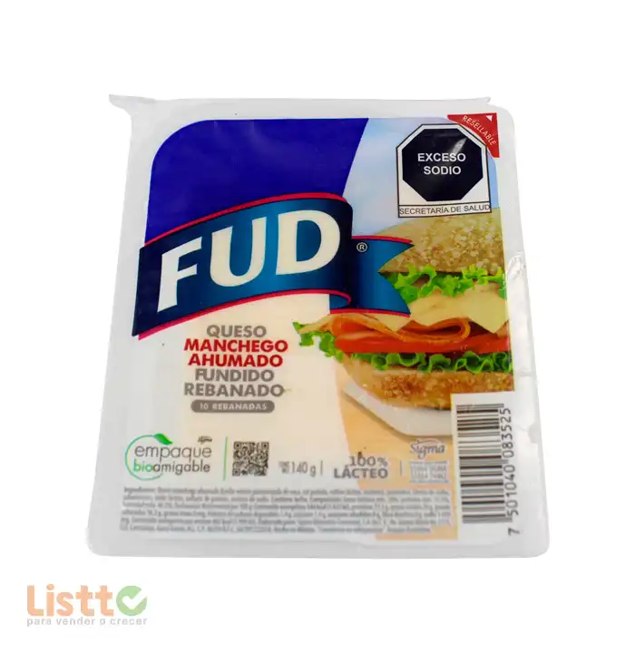 Queso Manchego Ahumado Fud 140 gr.