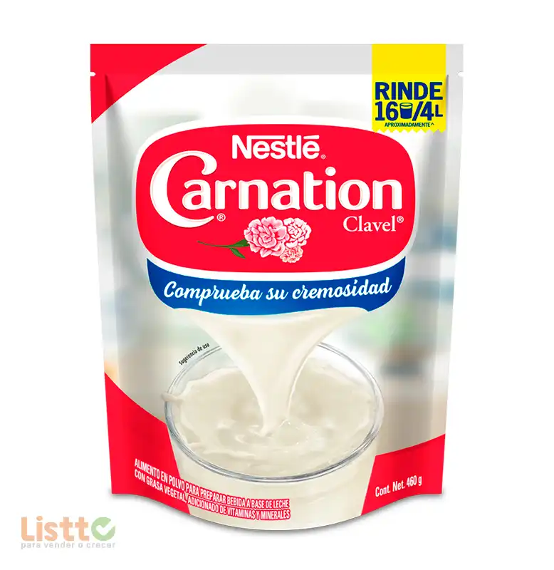 Leche Carnation Polvo 460 gr..