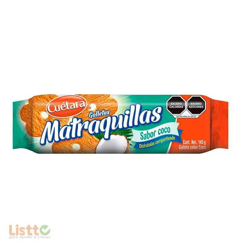 Galletas Cuétara Matraquillas Coco 1 45 gr.