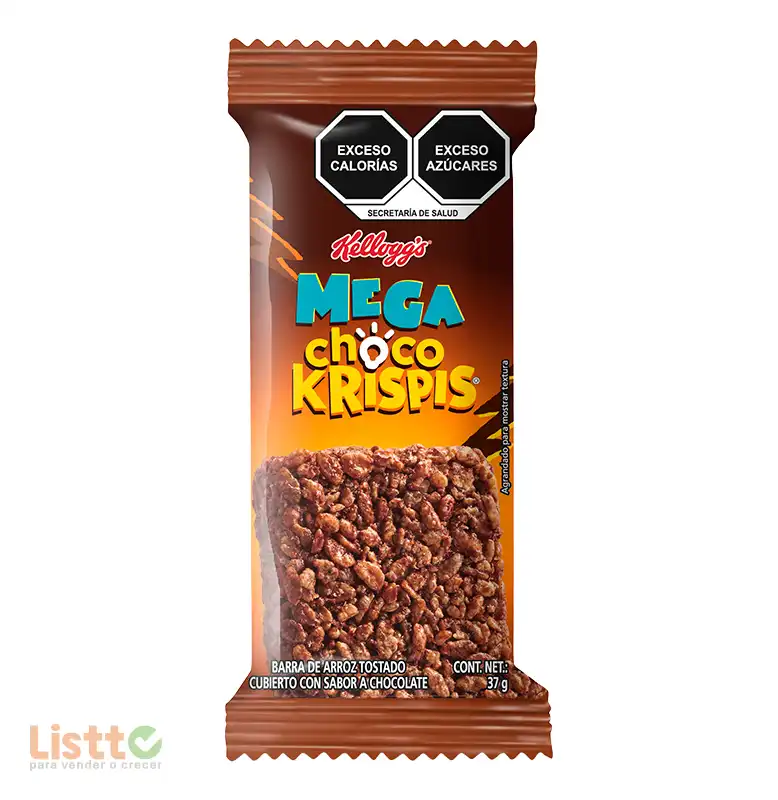 Barra de Cereal Kellogg s mega Choco Krispis 34 gr.