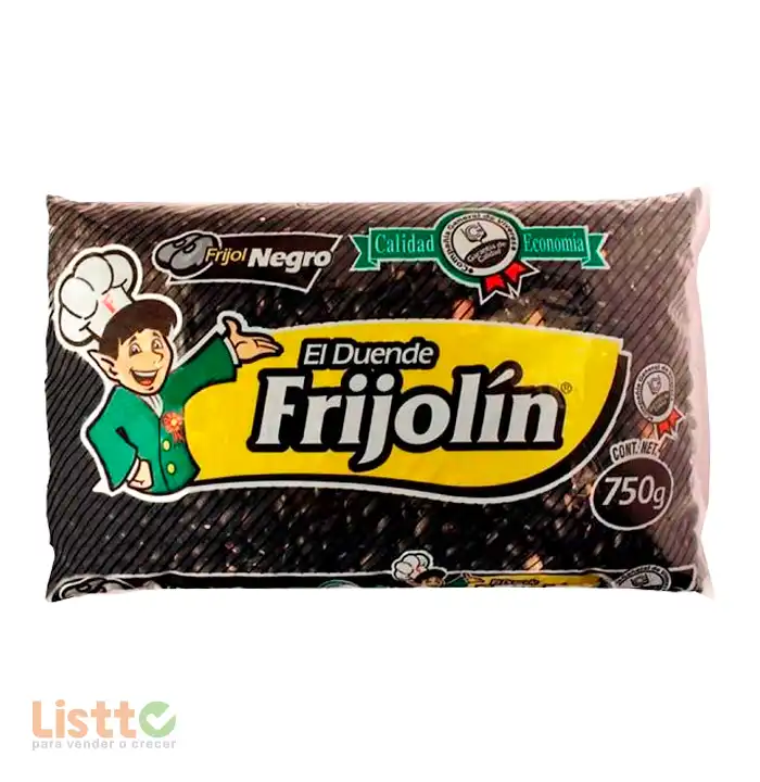 Frijol Negro Frijolín 750 gr.