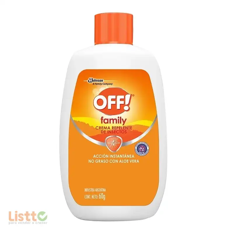 Repelente Off Crema 60 gr.