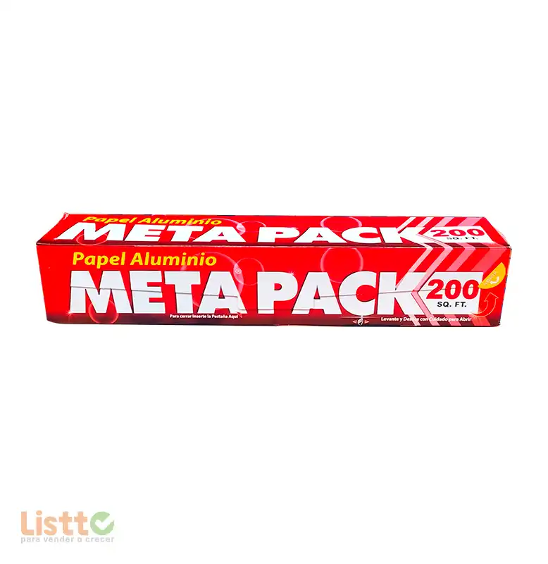 Papel Aluminio Meta Pack 60.9 m.