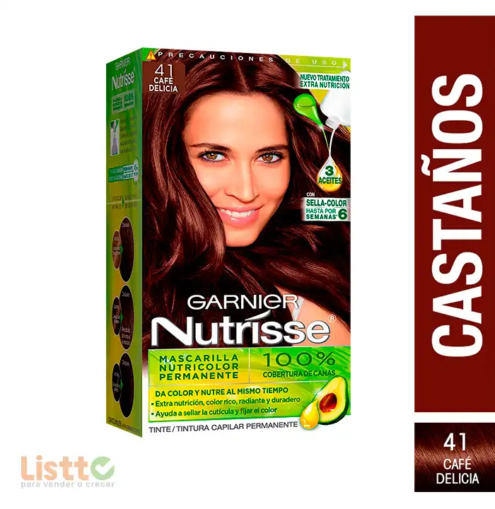 Tinte Nutrisse Café Delicia Número 41 pz.