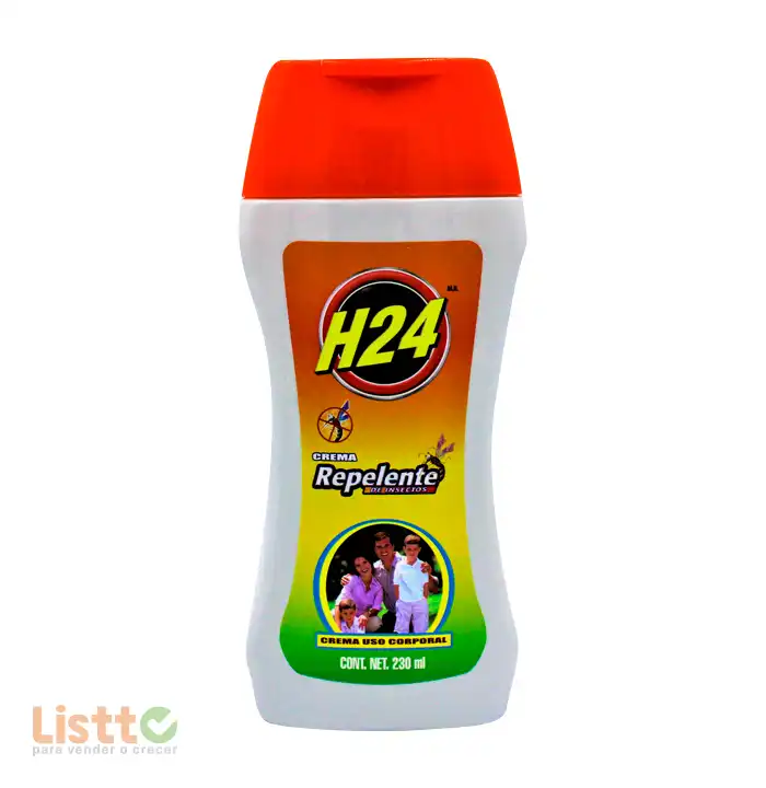 Repelente H-24 Crema 230 ml.
