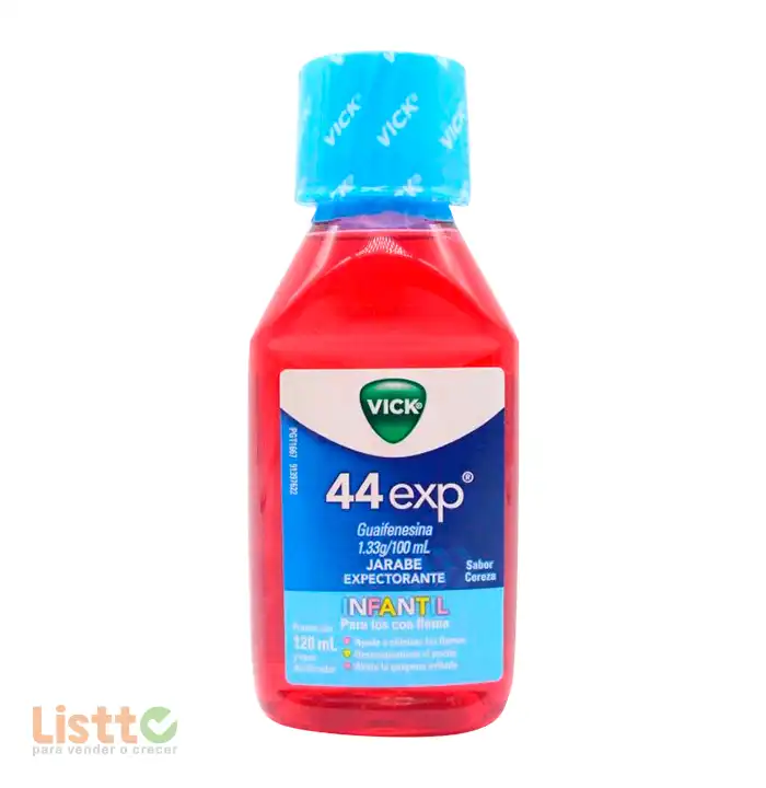 Vick Jarabe 44 Exp Infantil 120 Ml.