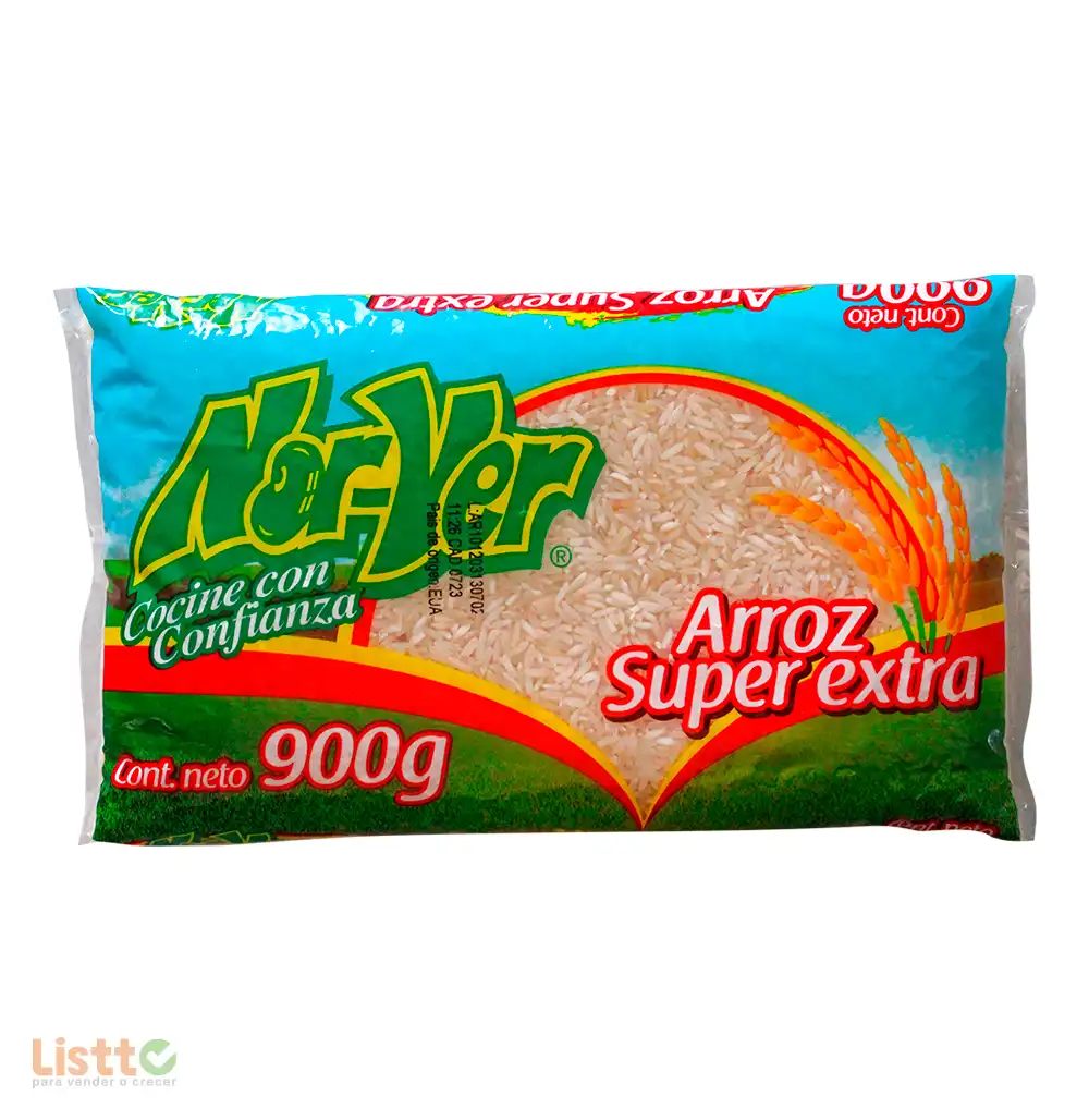 Arroz Nor Ver Súper Extra 900 gr.