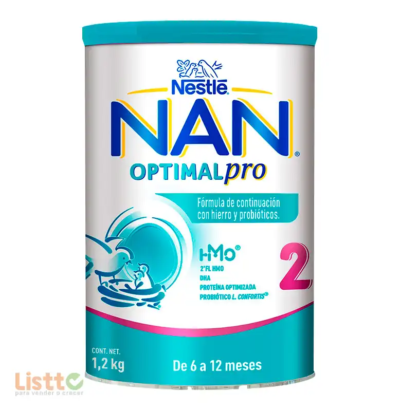 Leche Nan Número 2 1.2 kg.