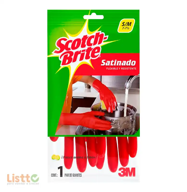 Guante Scotch Brite Mi Guante Grande pz.