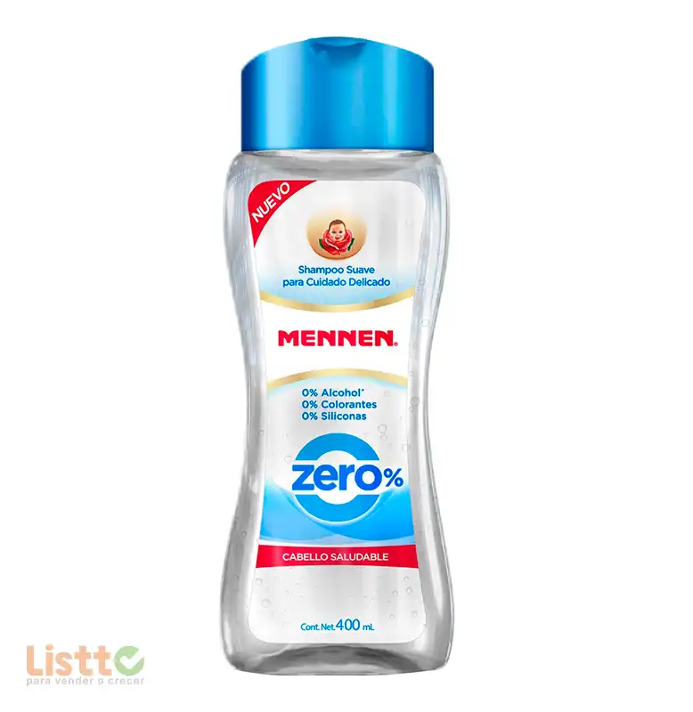 Shampoo Mennen Zero 400 ml.