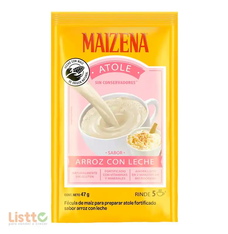 Fecula de Maíz Maízena Arroz con Leche 47 gr.