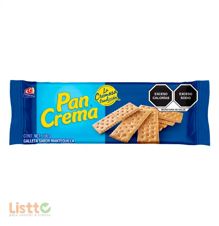 Galletas Gamesa Pan Crema 106 gr.