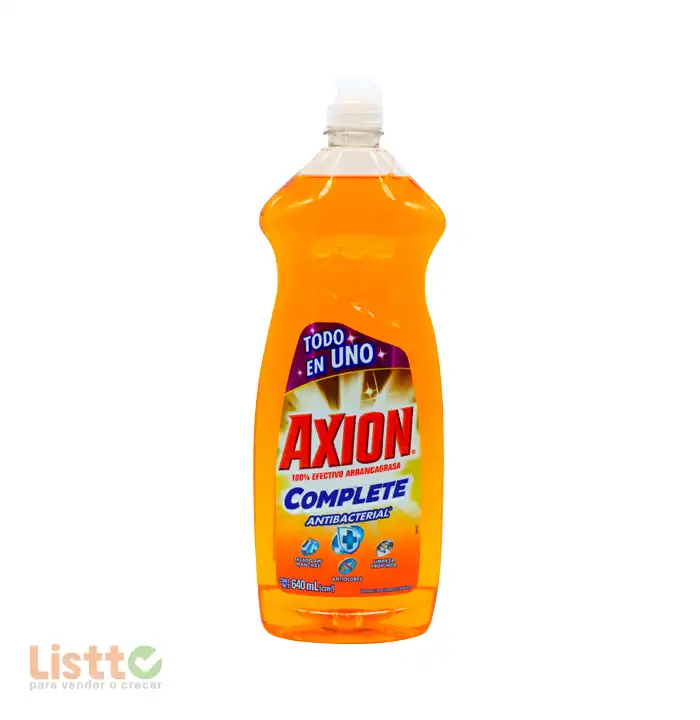 Detergente Axión Antibacterial Líquido 640 ml.