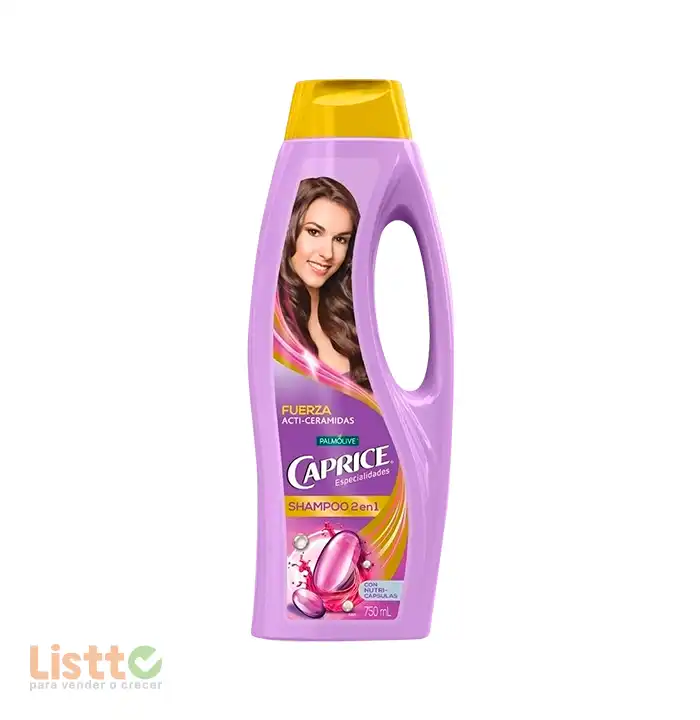 Shampoo Caprice Ceramidas 2 en 1 750 ml.