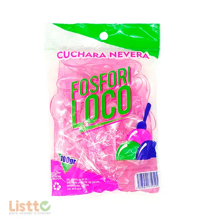 Cuchara Nevera Fosforiloco 100 Pz.