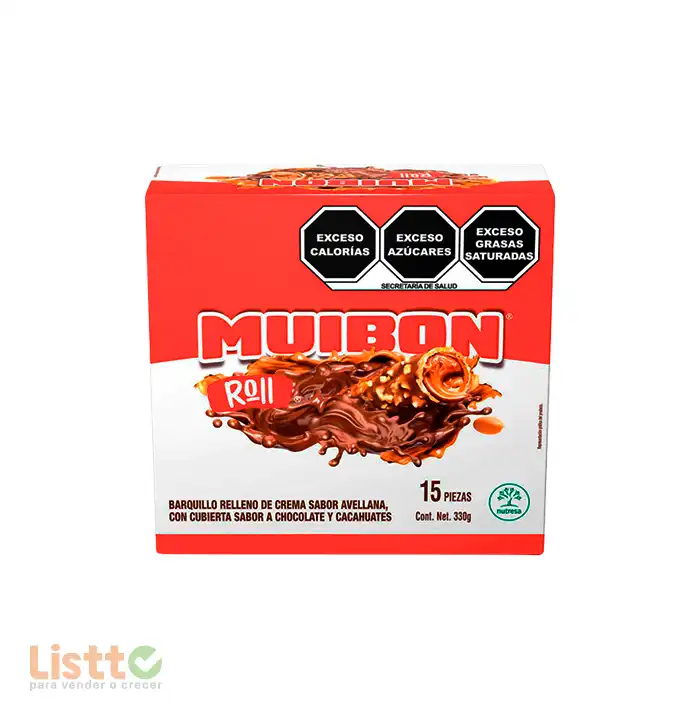 Dulce Mui Bon Avellana 15 Pz.
