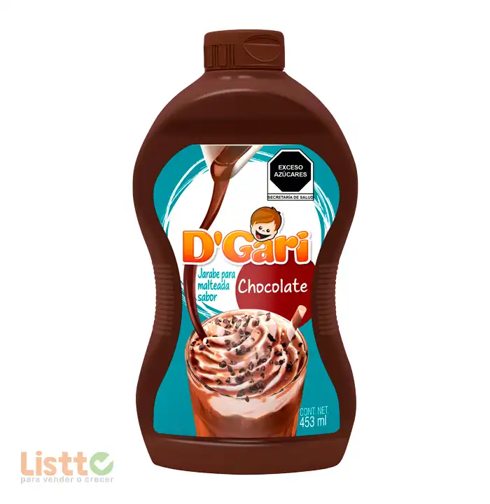 Jarabe Chocolate D Gari 453 ml.