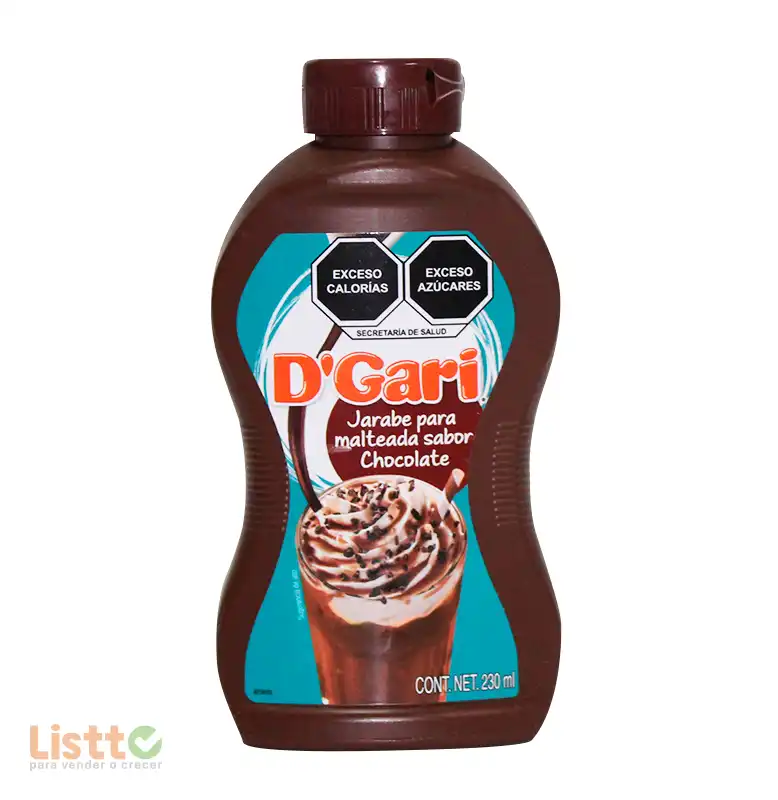Jarabe Chocolate D Gari 230 ml.