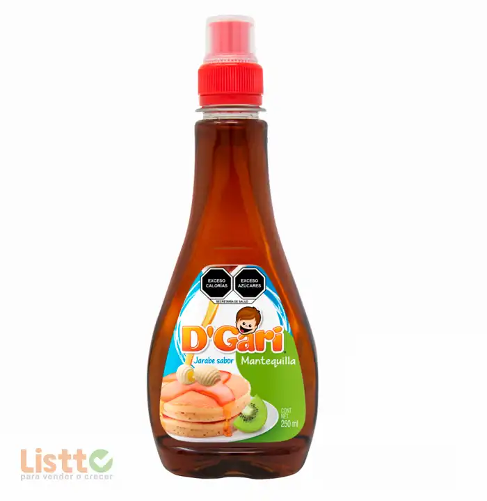 Jarabe D Gari Mantequilla 250 ml.