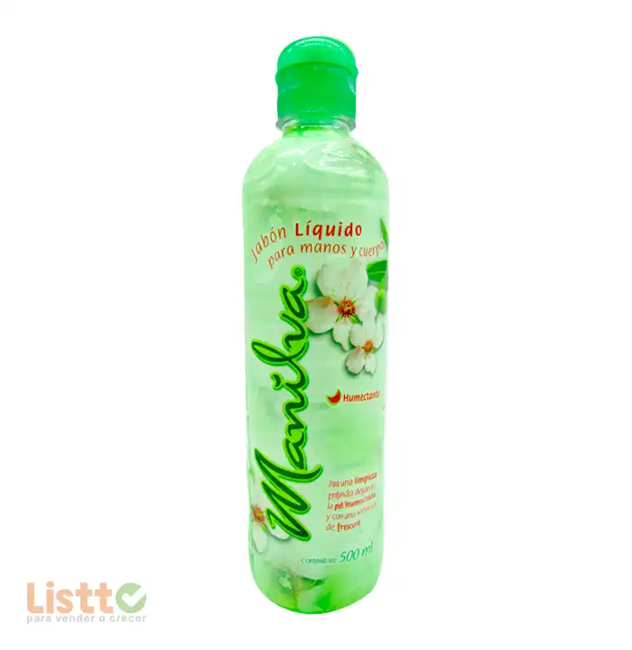 Jabón Líquido Manilva para Manos 500 ml.