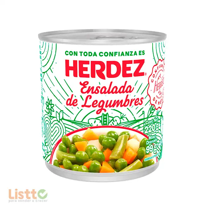 Ensalada de Legumbres Herdez 220 gr.