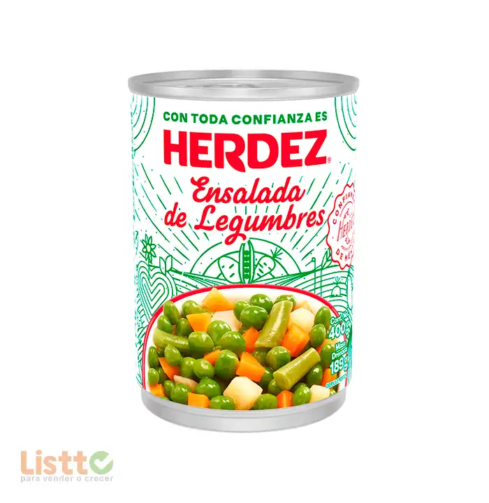 Ensalada de Legumbres Herdez 400 gr.