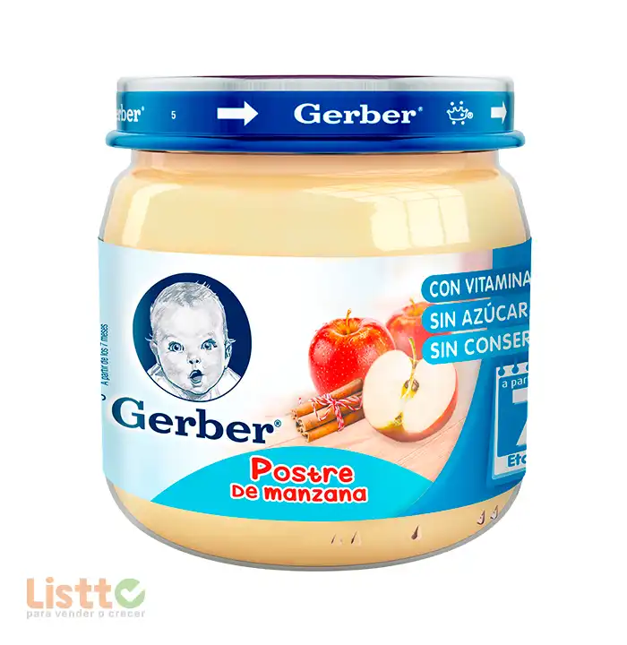 Gerber Colado P ostre de Manzana Etapa 2 113 gr.