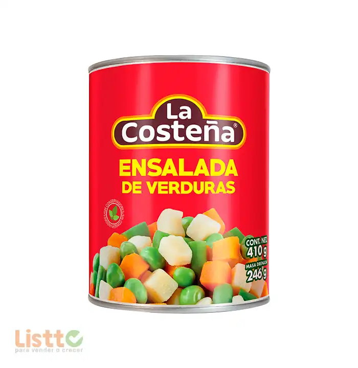 Ensalada de Verduras La Costeña 410 gr.
