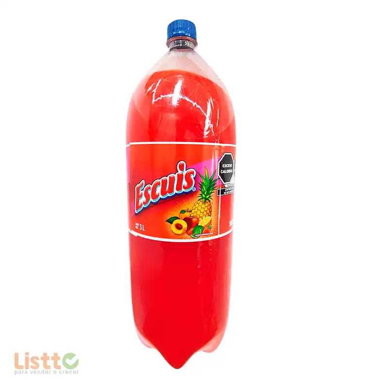 Refresco Escuis Tuti Fruti Pet 3 lt.