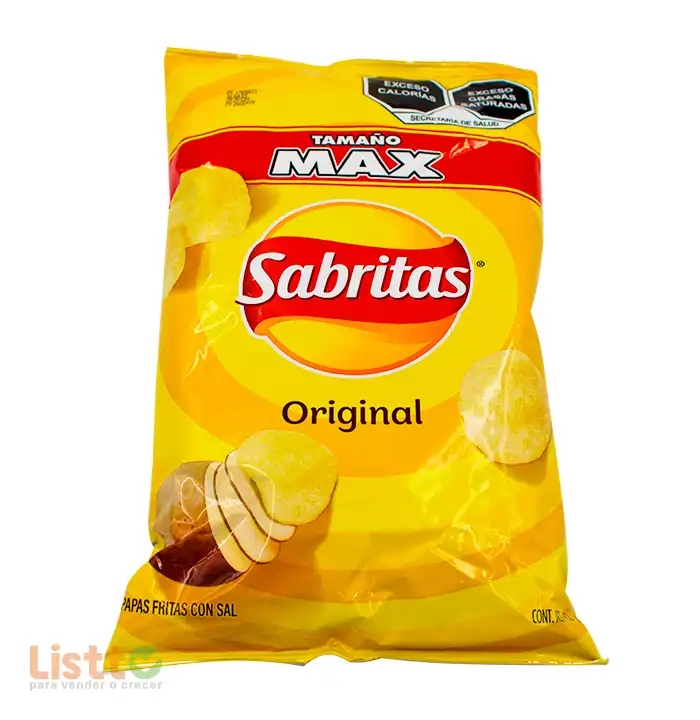 Sabritas Papas Sal Max 67 gr.
