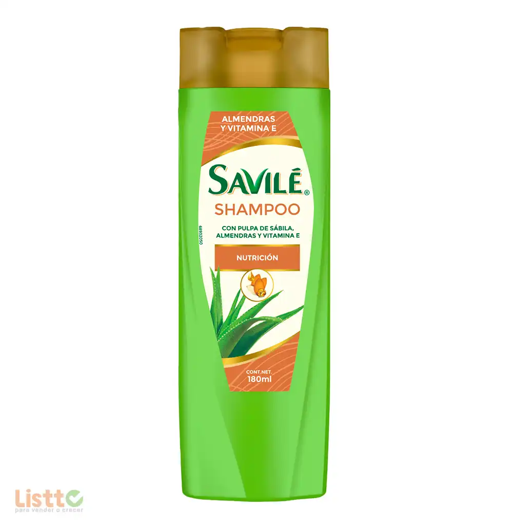 Shampoo Savilé Almendras 180 ml.