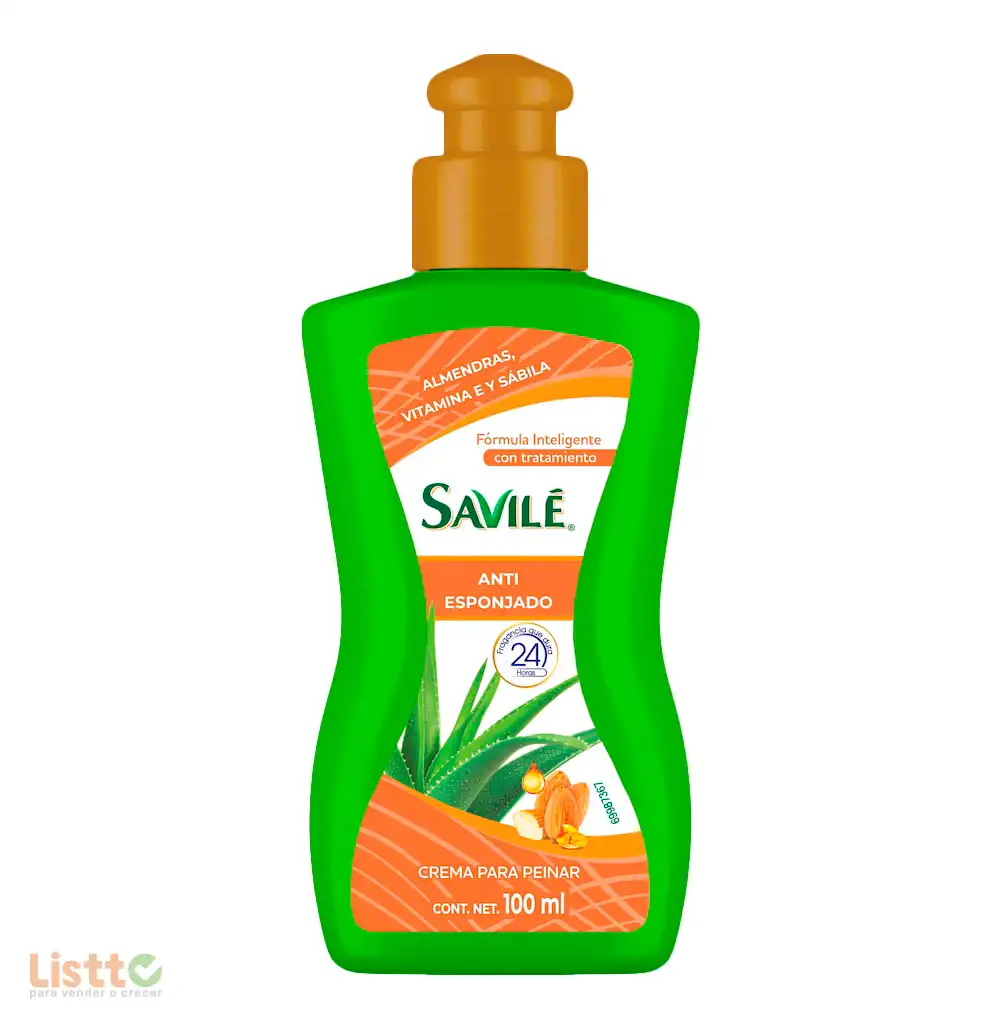 Crema para Peinar Savilé Antiesponjado Almendras 100 ml.