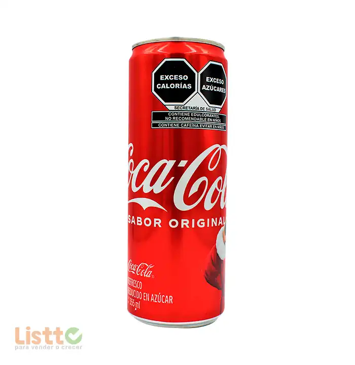 Refresco Coca Cola Lata Delgada 355 ml.