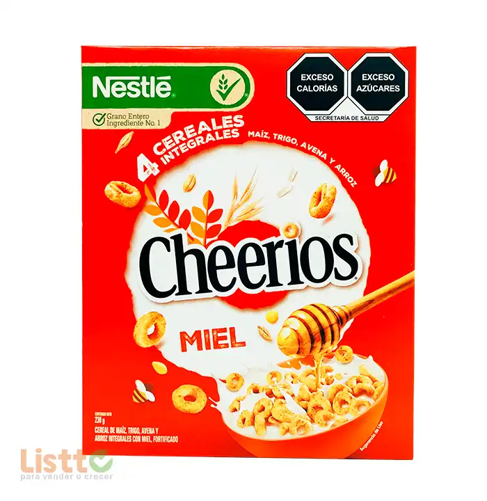 Cereal Nestlé Cheerios Miel 230 gr.