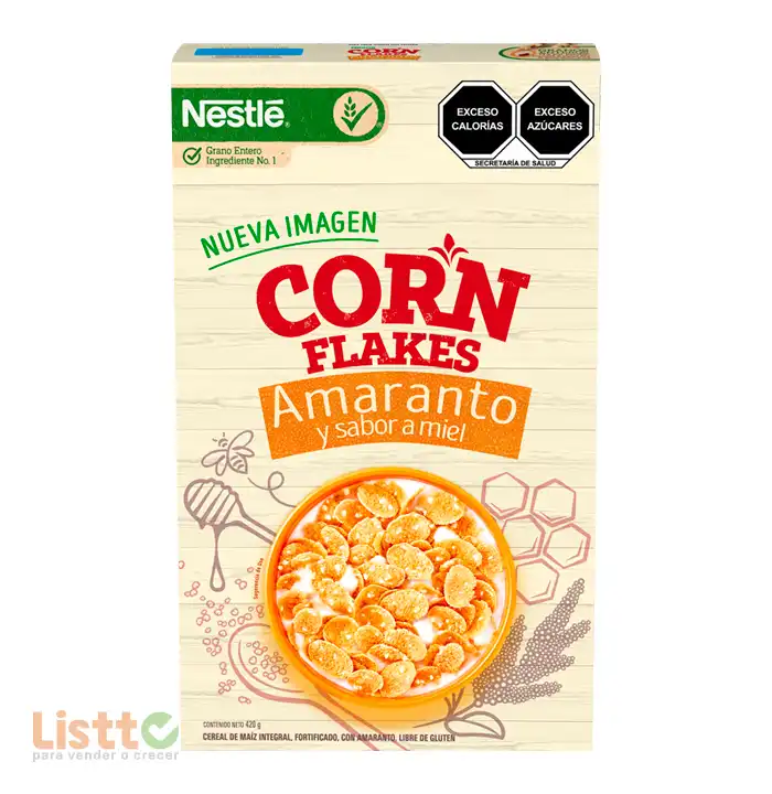 Cereal Nestlé Corn Flakes Amaranto 420 gr.